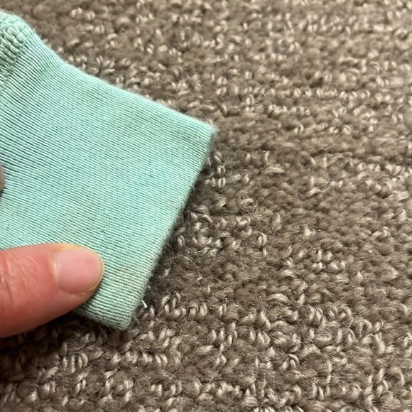 Hanna Andersson x Peanuts Easter Zip-Up Footie Pajamas Teal 60cm (3–6 Months) - Picture 4 of 6